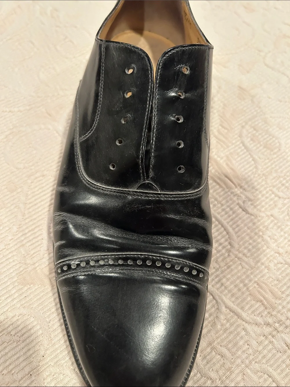 Bruno Magli Men's Black Leather Dress shoes